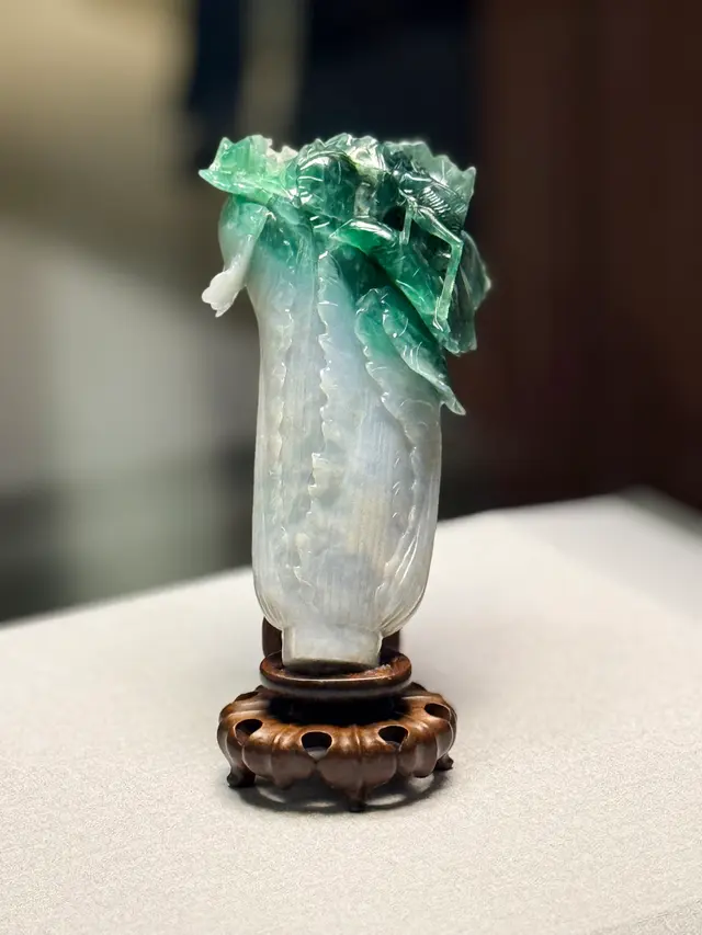 故宫里的翠玉白菜