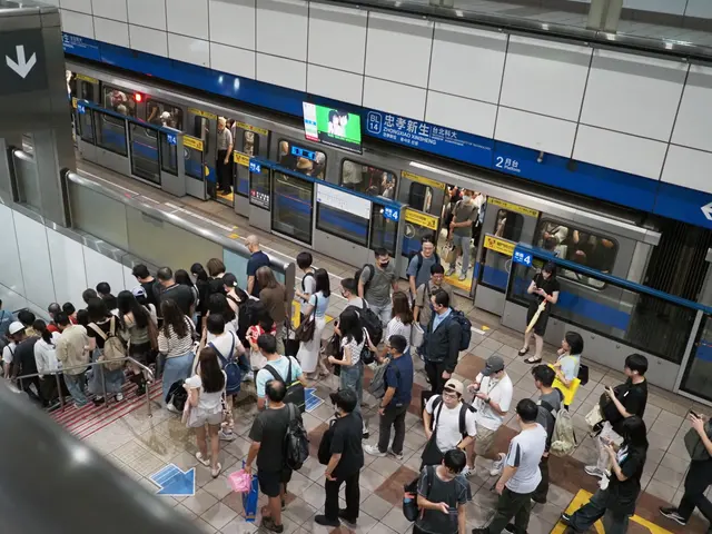 忠孝新生站的晚高峰
